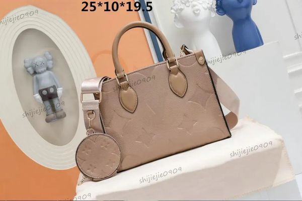 

luxury designer bag the tote bag shouder crossbody bags leather belt women totes fashion large capacity embossing handbags purse classic mes