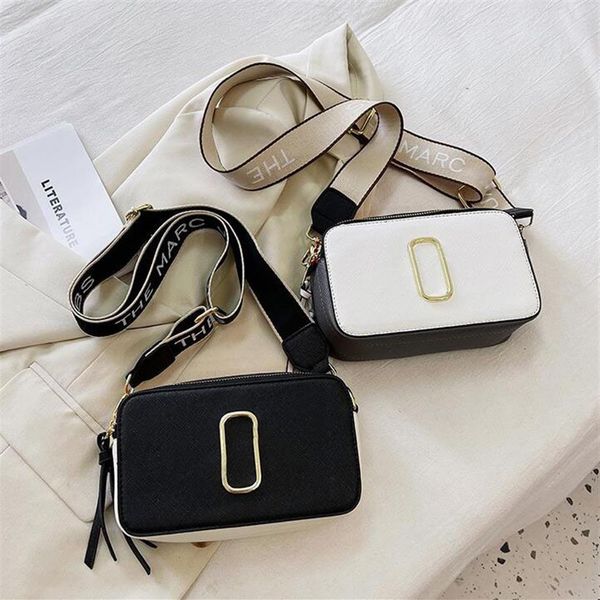 

snaps fashion designer ladie bags handbag famous mini camera small crossbody bag women marc shoulder bags messenger194f, Red;black