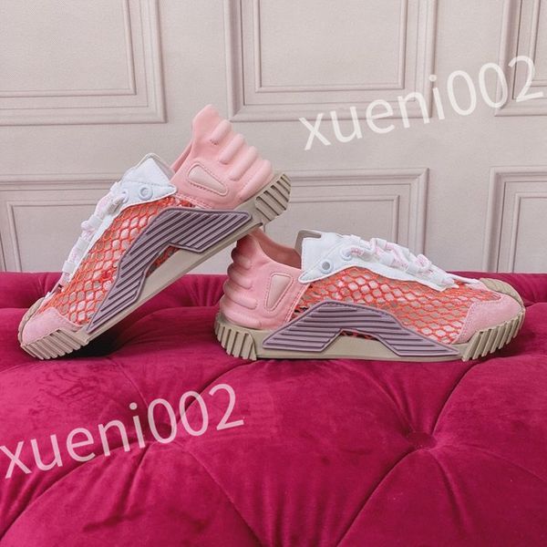 

new luxury designer daddy shoes spring sports women's shoes color casual breathable fashion running shoes black and white rubber shoes