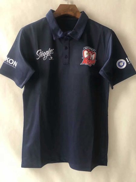 

2021 sydney roosters home rugby training shorts jersey size s--3xl-5xl, White;black