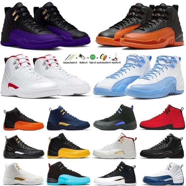 

12 jumpman 12s basketball shoes brilliant orange 12 cherry field purple michigan vlack taxi stealth eastside golf black cat 4 trainers women