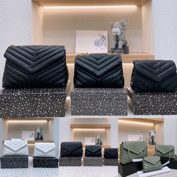 

loulou bags luxury designer bags fashion chain shoulder crossbody classic flap women purse real leather messenger bag dhgate bag womens hand