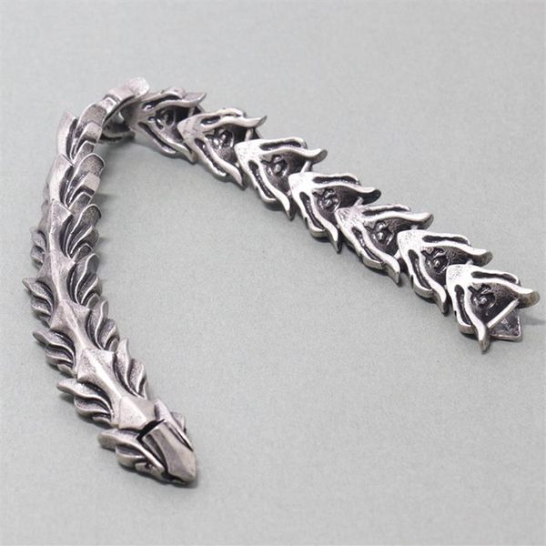 

personalities fashion stainless steel men bracelet for man bracelets & bangles man jewelry 280j, Black