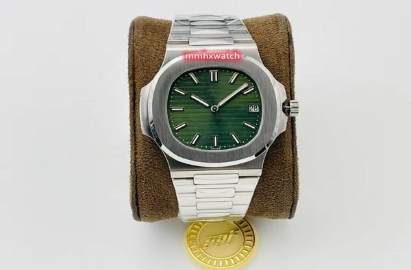 

ppf 57111 fashion watch diameter 40mm v5 upgrade with 26330 sc automatic movement super power storage sapphire crystal mirror wat2458069, Slivery;golden