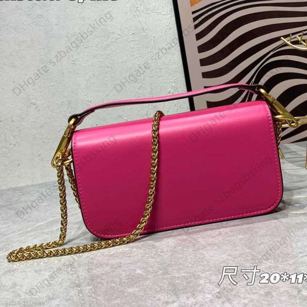 

2023 leather messenger bag s for women fashion shoulder chain handbag removable strap women's purse retro casual