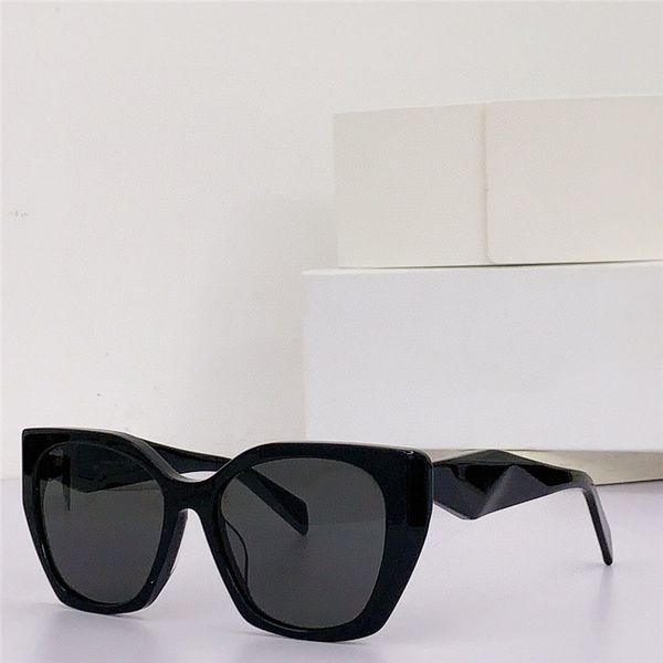 

new fashion design cat eye sunglasses 19zs classic acetate frame simple and popular style versatile outdoor uv400 protection glasses, White;black