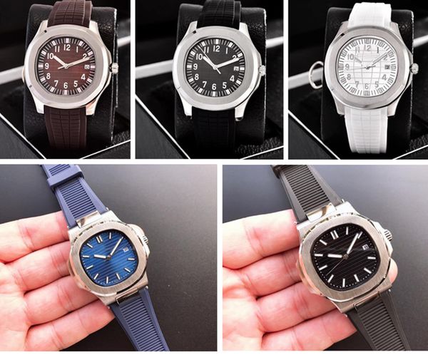 

mens watch designer watches 40mm sapphire glass lens boutique steel strap designer watches for men wholesale date gift watch diamond patek w, Slivery;brown