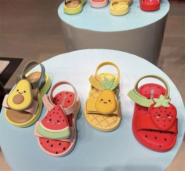 

mini jelly shoes kids baby girls summer sandals children039s fashion beach sandal toddler candy shoes nonslip 2204022503185335445, Black;red