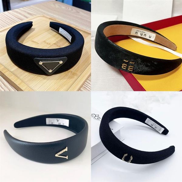 

designer hairpin headbands elastic hair hoop hair jewelry handmade retro style exaggerated personality temperament headband wholes2217, Silver