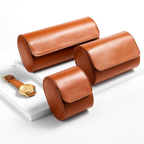 

watch roll travel case gift for men storage box chic portable vintage watch case watch holder for gift222y, Black;blue