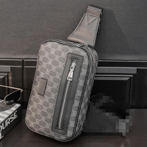 

mens women bags men women leather sport fanny pack belly waist bum bag belt jogging pouch back grid #6662032