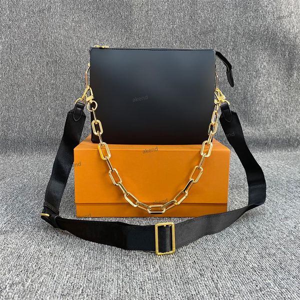 

luxury designer genuine bags leather coussin women's men tote crossbody mylon fashion messenger wallet camera cas2360