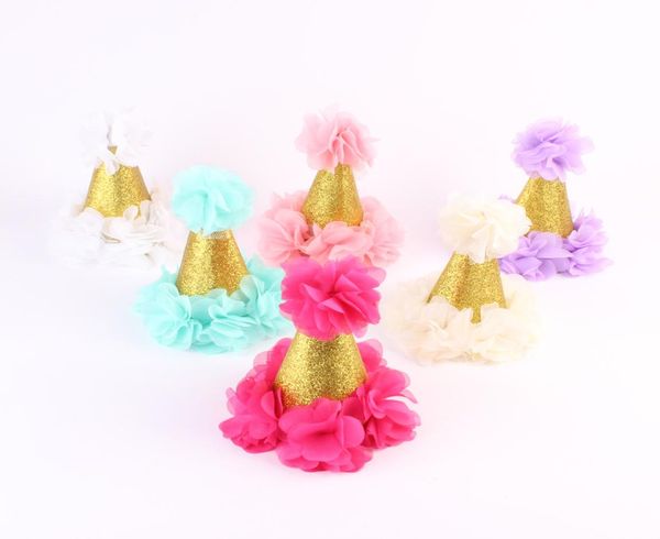 

baby flower crown headbands for girls gold crown hairband kids diy hair accessories birthday princess headbands newborn pograph2238174, Slivery;white