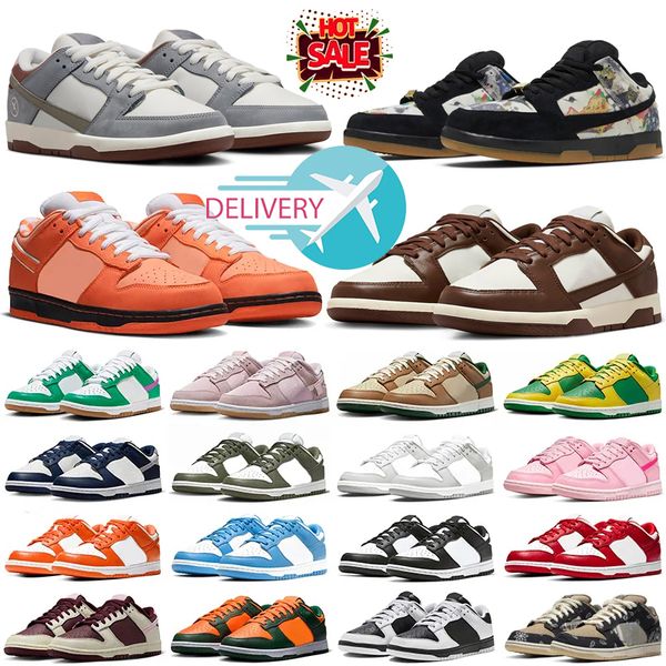 

with box designer casual sb low panda brown shoes lows for mens womens white gum cacao wow yuto horigome supreme rammellzee orange lobster s, Black