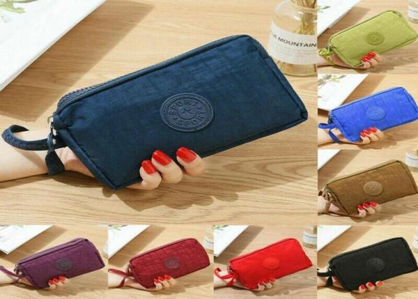 

women coin purses designer bags wristlet clutch wallet bag coin zipper purse cellphone pouch tote48007019233407, Red;black