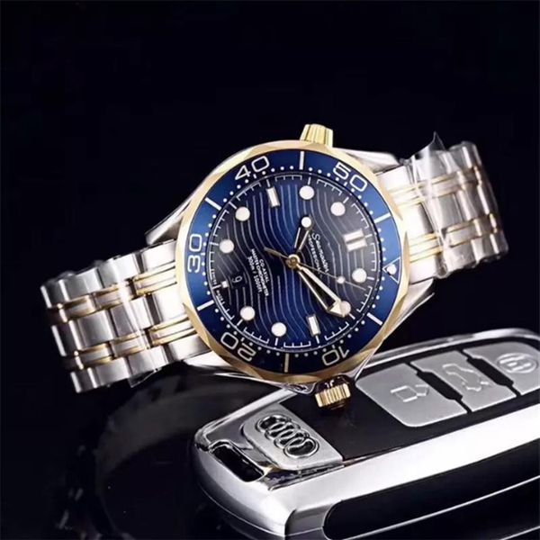 

class sea 007 james men's watch eight 42mm dials and 300m automatic movements227p, Slivery;brown