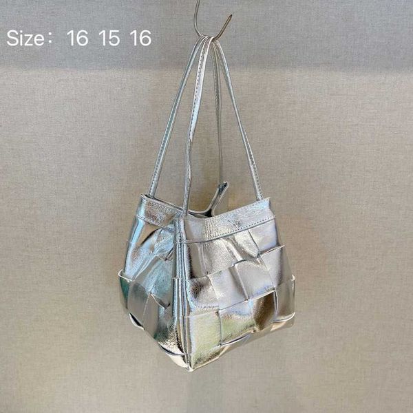 

abottegasventas designer tote bag mini jodie candy women's cowhide woven vegetable basket bag handheld one shoulder underarm crossbody