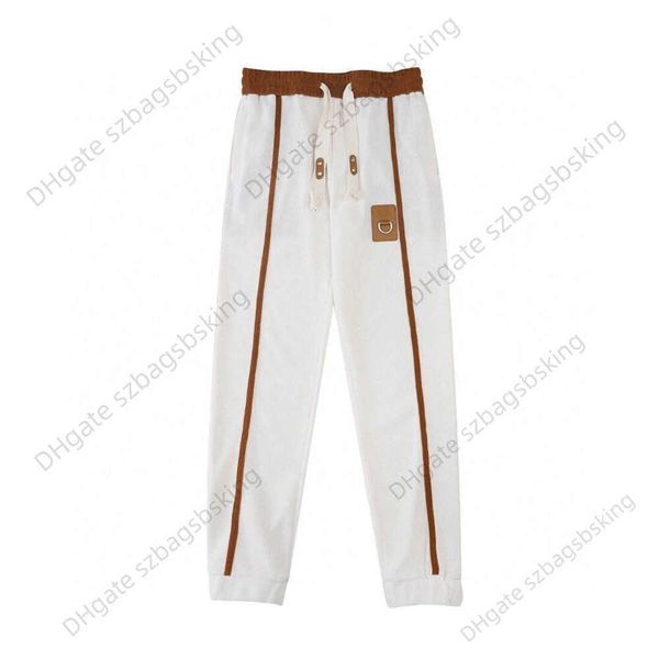 

spring/summer casual pants lowe men's brand draw-out pants fashion high street ladies shorts wholesale couples wear, White;black