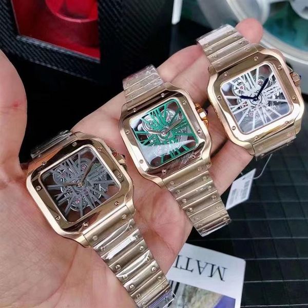 

new arrival watch man classic quartz movement men watches designer stainless steel bracelet new arrivals wristwatch g255f, Slivery;brown