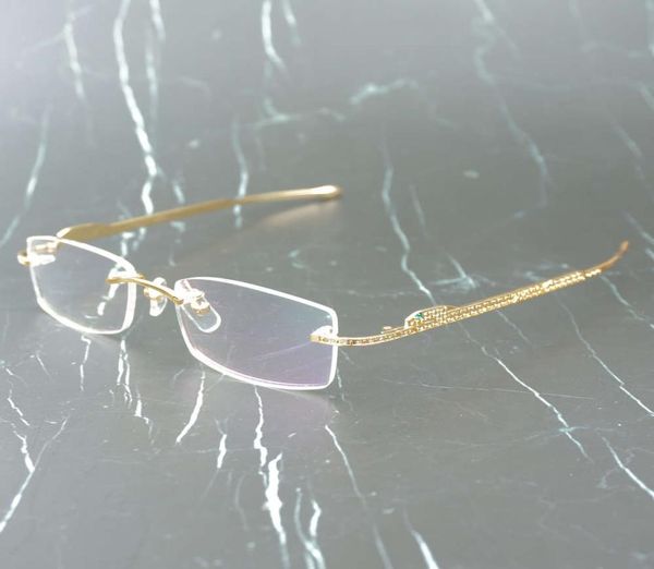 

panther glasses frame carter sun for women and men rimless eyeglasses reading luxury decoration gafas 01462344146, White;black