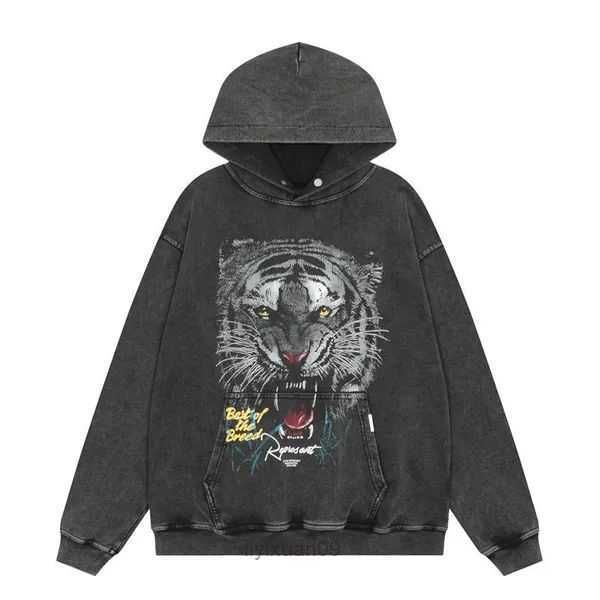 

representdesigner hoodie 2023 reprreesent sweatshirts designer letter men's tide brand wild high street casual loose couple hellstar yq, Black