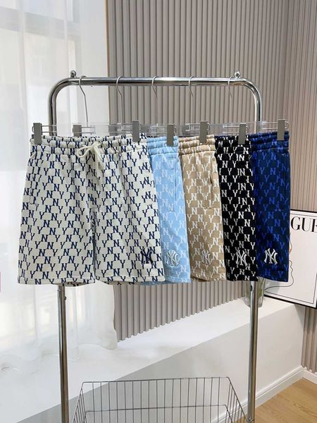 

2023 summer ml new five color casual sports aop shorts for couples 051701, White;black