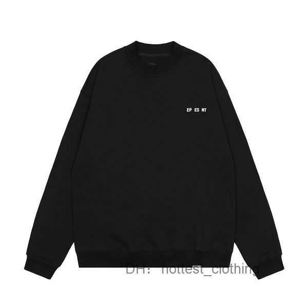 

sweatshirts designer letter men's niche tide brand wild high street casual american loose couple hooded sweater reprreesent coat repres, Black