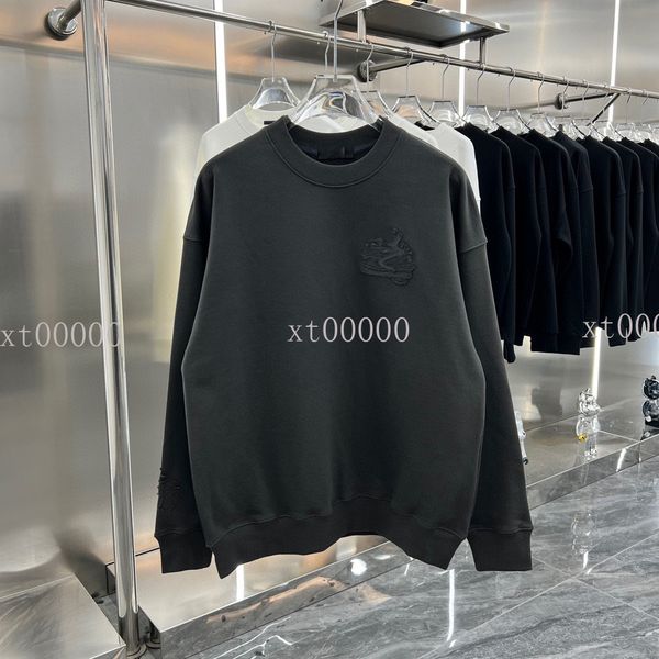 

23ss designer plus size jackets fashion patag sweatshirts women polo jacket men's fleece hooded students oversized hoodies sweatshirt 1, Black;brown