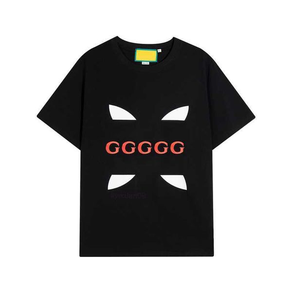 

gu t-shirt mens designers t shirt men women g classic modern trend luxury goods short sleeves breathable outdoor movement letters print tshi, White;black