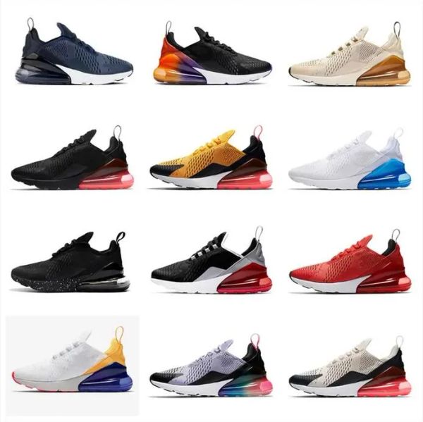 

og 270 running shoes triple black white pn blue total orange betrue platinum mens women 27c sports sneakers airs trainers size 36-45 270max