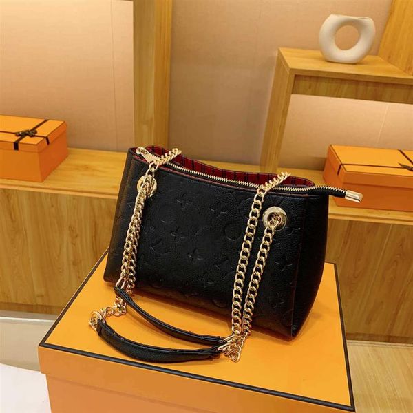 

designer bag 2024 summer womens fashion bags handbags shoulder tote bag luxury brand black classic embossing pattern cross body pu210i