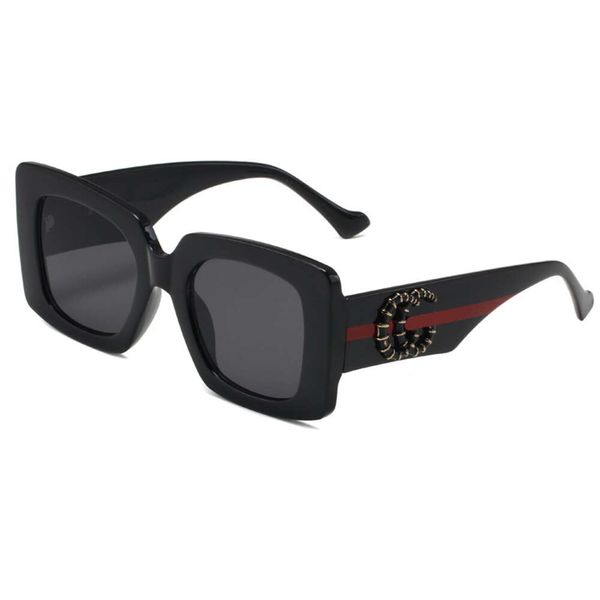 

sunglasses designer fashion luxury original classic korean version new minimalist large frame square sunglasses fashionable sunshade with ro, White;black