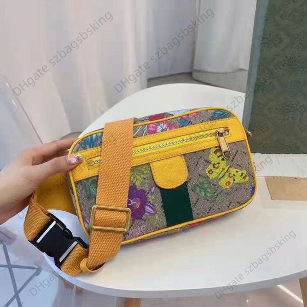 

fashion designer waist bag brand handbag purse men's and women's new business chest bag luxury printed cross-body fanny pack class