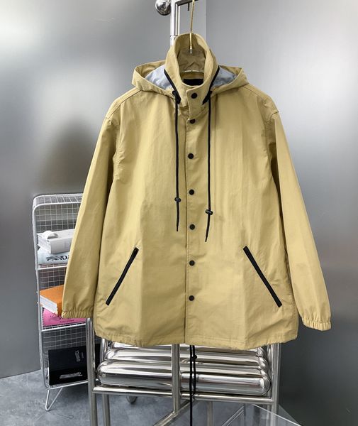 

men's plus size outerwear & coats water resistant quick dry thin skin windbreaker hoodies sun proof jackets reflective size s-xl 244g, Black;brown