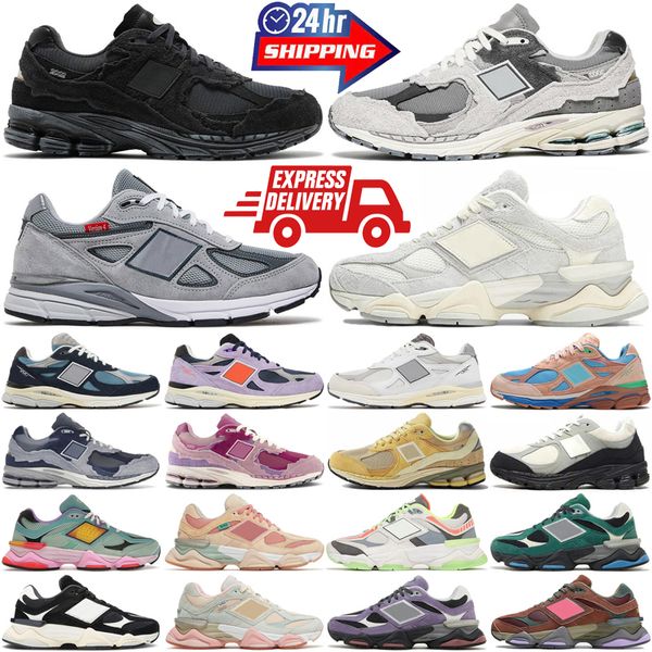 

new balances 9060 outdoor running shoes 2002r 990 sneakers for mens womens protection pack phantom shoe sea salt rain cloud men trainers run
