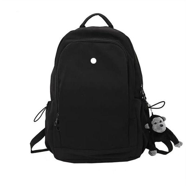 

lu women yoga outdoor bags backpack casual gym teenager student schoolbag knapsack 4 colors257y