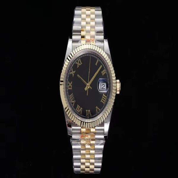

gmf oyster constant motion watch 36mm diameter version v3 with cal 3235 all-in-one sapphire glass mirror 904l fine steel band3157, Slivery;golden
