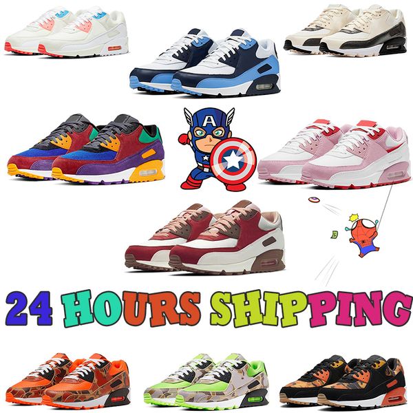 

max 90 running shoes triple black white valentines day rose pink hyper turquoise orange airmax 90 laser city pack designer shoes air 90s tra