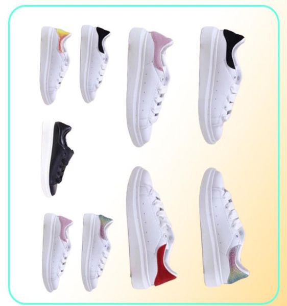 

2021 designer kids shoes for boys girls sneaker ander thick bottom white black red boby toddler casual sneakers size 24357146985