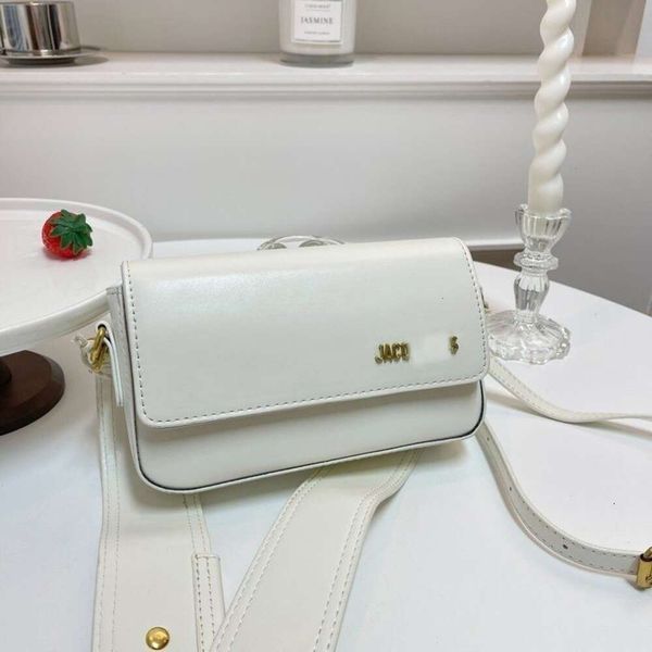 

23ss designer handbag bag french niche jacquemes bag versatile small bag one shoulder crossbody bag shopping mall same small square bag wome