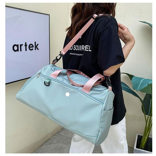 

ll duffel bags multifunction nylon storage yoga gym large capacity l waterproof casual beach exercise luggage for travelling dry w253k