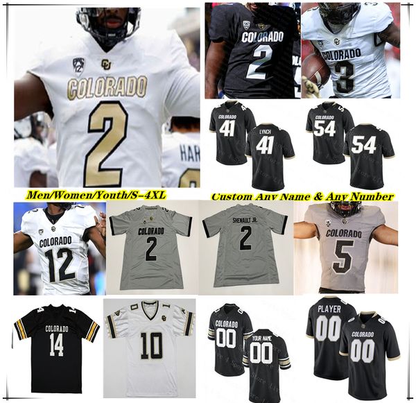 

colorado buffaloes college football jerseys deion shilo shedeur sanders sy'veon wilkerson dylan edwards travis hunter michael harrison, Black