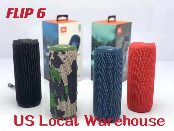 

flip 6 portable bluetooth speaker, powerful sound and deep bass, ipx67 waterproof+dustproof speakers local warehouse