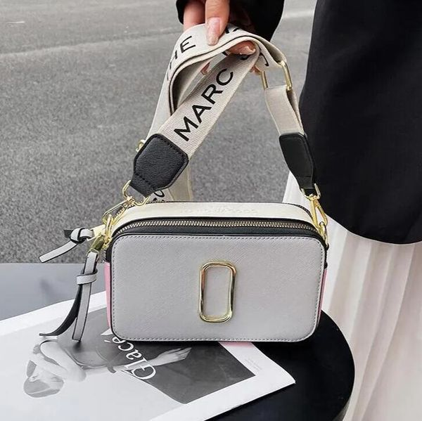 

designer women bags new 2023 contrast color small square bag trend letter single shoulder messenger bags wholesale