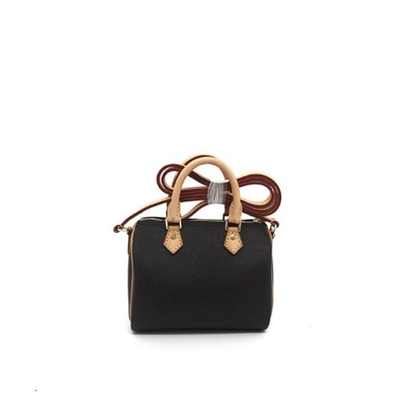 

canvas genuine leather messenger bag phone purse fashion shoulder bag handbag 61252285u