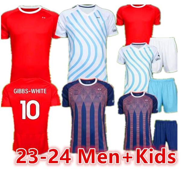

nottingham 23 24 soccer jersey grabban johnson surridge 2023 men kids forest awoniyi ameobi mighten krovinovic zinckernagel lingard football, Black;yellow