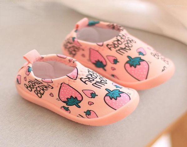 

first walkers born baby boy girl light shoes toddler cartoon strawberry sneaker anti slip rubber soles walker infant floor prewalk6439583