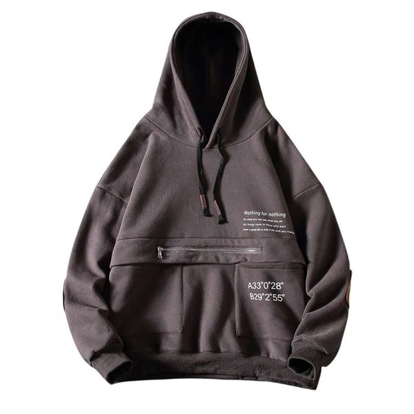 

designer jacket men's original quality spring mens autumn hoodie sweatshirt hip hop punk pullover streetwear casual fashion clothes hoo, Black