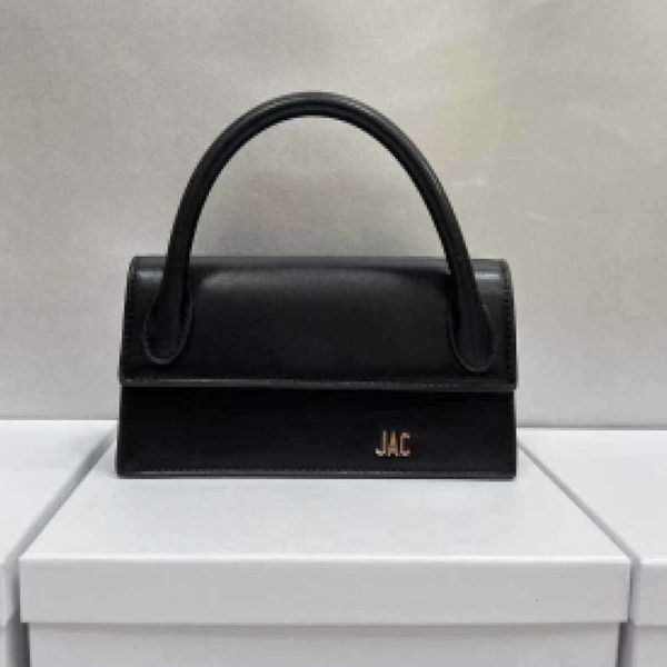 

designer jacquemes handbag star small satchel with the same style flip shoulder bag for women bag for women 2023 black