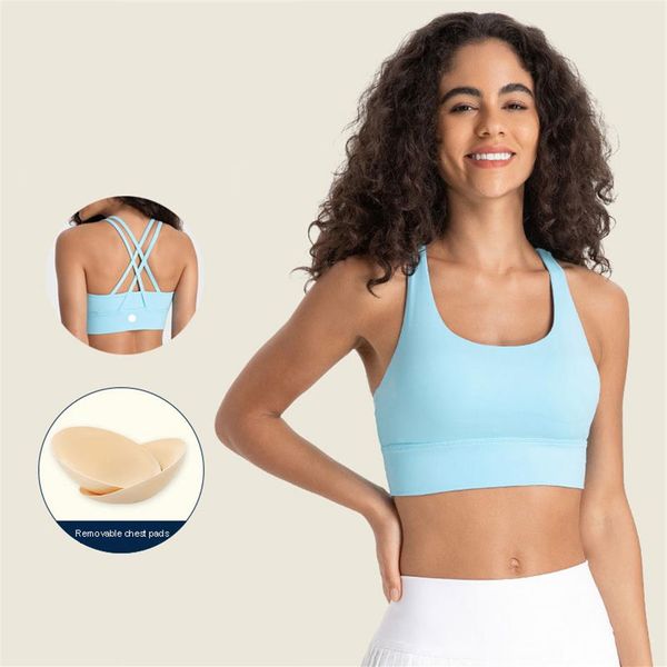 

l 002 cross strap yoga bras all-sports bra classic women underwear gym tank312d